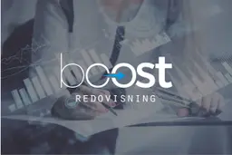 Logotyp Boost Redovisning AB