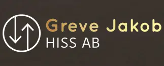 Logotyp Greve Jakobs Hiss AB