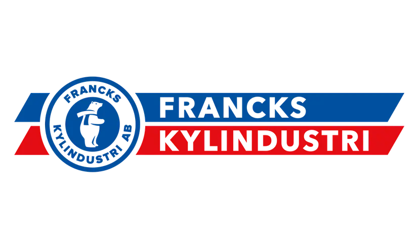 Logotyp Francks Kylindustri i Göteborg AB