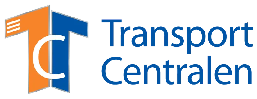 Logotyp TransportCentralen i Halland AB