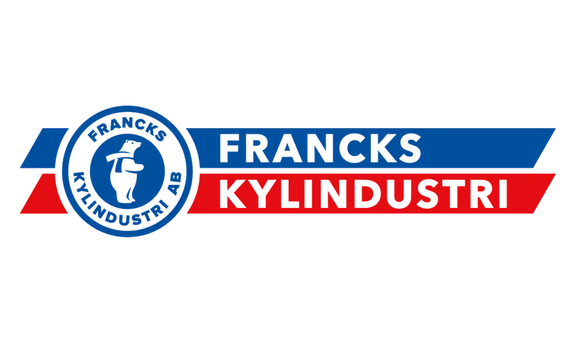 Logotyp Francks Kylindustri i Borås AB